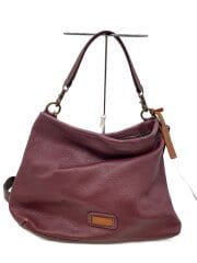 画像：ショルダーバッグ/レザー/RED