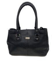 画像：バッグ/レザー/BLK