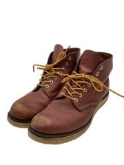 画像：RED WING/PLAIN TOE/プレイントウ/US8.5/ブラウン