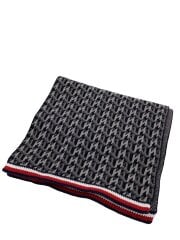 画像：モノグラムマフラー/ナイロン/GRY/総柄/レディース/AM0AM05175