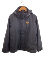 画像：AS ARLAND 3IN1/マウンテンパーカ/L/ポリエステル/BLK/無地/5021571