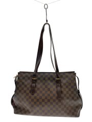 画像：チェルシー_ダミエ・エベヌ/PVC/BRW