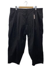 画像：WIDE TWILL STANDARD STRING PANTS/ボトム/3/コットン/BLK/無地
