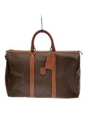 画像：マカダム/ボストンバッグ/レザー/BRW/状態考慮