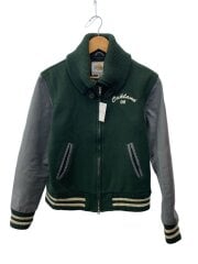 画像：GBSPORTS/GOLDBEAR/スタジャン/M/ウール/GRN