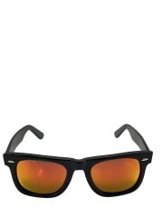 画像：ZASSO/サングラス/プラスチック/BLK/RED/メンズ