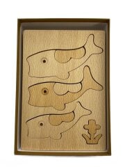 画像：人と木/インテリア雑貨/三匹鯉のぼり