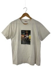 画像：Tシャツ/L/コットン/WHT