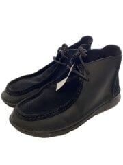 画像：レースアップブーツ/26.5cm/BLK/スウェード/61502960
