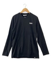 画像：長袖Tシャツ/L/コットン/BLK/B1111 1052/OLAF BIG LOGO LONGSLEEVE