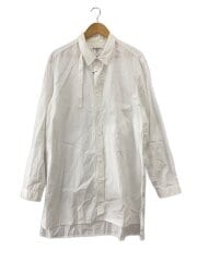 画像：長袖シャツ/4/コットン/WHT/HR-B05-001