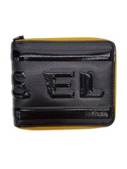 画像：2つ折り財布/PVC/BLK/メンズ