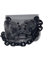 画像：Transparent Sculptural Micro Chain BagK