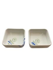 画像：ヒストリーミックス/スクエアプレート/2点セット/WHT