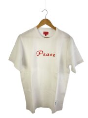 画像：Tシャツ/L/コットン/WHT