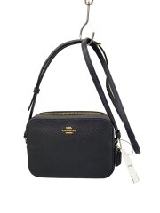 画像：ショルダーバッグ/レザー/BLK/CQ875