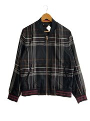 画像：ジャケット/XL/ウール/BLK/チェック/PF-0C-44271//