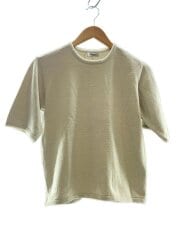 画像：CASHMERE PILE HALF SLEEVE/Tシャツ/ポリエステル/WHT/wn25-18ss252