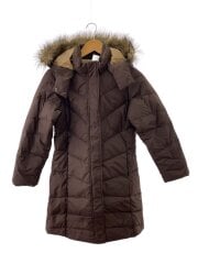 画像：ダウンジャケット/XS/ポリエステル/BRW/無地