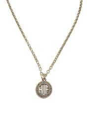 画像：REGIONAL NECKLACE/ロゴチェーンネックレス/メッキ/SLV/トップ有/メンズ