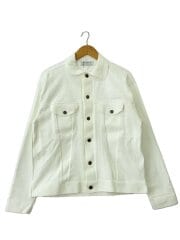 画像：カーディガン(薄手)/M/ポリエステル/WHT/無地/63-02-31-02012//