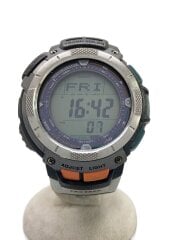 画像：ソーラー腕時計・PROTREK/デジタル/ラバー/GRY/BLK