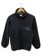 画像：シンチラ・スナップT・プルオーバー_ブラック/S/ポリエステル/BLK