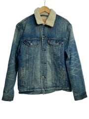 画像：Gジャン/XL/デニム/IDG/無地/70598