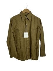 画像：COTURE D ADAM/長袖シャツ/38/レーヨン/BEG/25AW-076