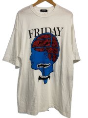 画像：Tシャツ/2/コットン/WHT/UC1C4893-2