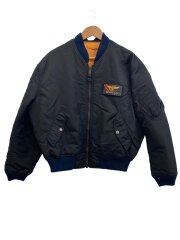 画像：ブルゾン/S/ナイロン/BLK/無地/0615-00-573-8335