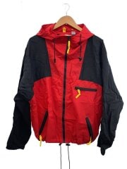 画像：ナイロンジャケット/L/ナイロン/RED/無地