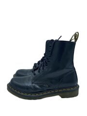 画像：レースアップブーツ/UK5/BLK/レザー