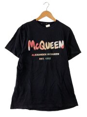 画像：Tシャツ/M/コットン/BLK/アレキサンダーマックイーン//