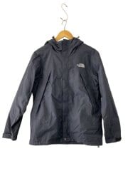 画像：SCOOP JACKET_スクープジャケット/S/ナイロン/BLK/無地//