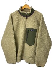 画像：クラシック・レトロX・ジャケット_ベージュ/XL/ポリエステル/BEG/無地
