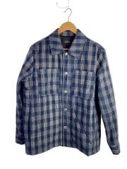 画像：ジャケット/S/コットン/BLU/チェック/1110221