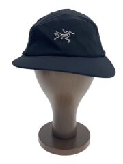 画像：キャップ/S/ナイロン/BLK/無地/メンズ