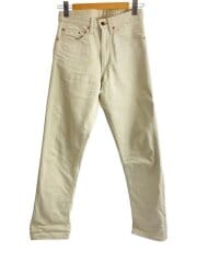 画像：ストレートパンツ/28/コットン/BEG/911-11