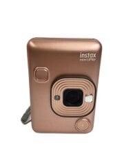 画像：コンパクトデジタルカメラ instax mini INSTAX MINI LIPLAY BLUSH GOLD