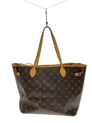 画像：1)ネヴァーフルGM_モノグラム・キャンバス/PVC/BRW