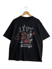 画像：Tシャツ/S/コットン/BLK//