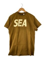 画像：Tシャツ/L/コットン/BRW/WDS-SEA-21S-01//