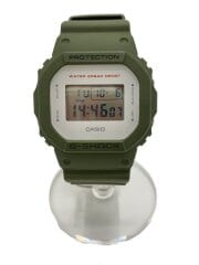 画像：クォーツ腕時計・G-SHOCK/デジタル/ラバー/WHT/KHK