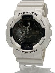 画像：クォーツ腕時計・G-SHOCK/デジアナ/WHT/WHT