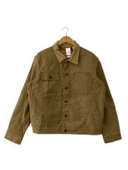 画像：ジャケット/M/コットン/キャメル/A0730-0006