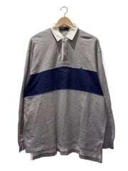 画像：ポロシャツ/LL/コットン/グレー