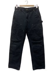 画像：USA製/ダブルニー/ボトム/32/--/ブラック/B01-BLK