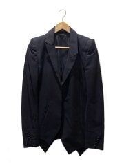 画像：テーラードジャケット/1/コットン/BLK/JK-REPTILE