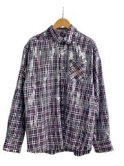 画像：SPANGLE SHIRTS/長袖シャツ/L/ポリエステル/PUP/チェック